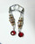 Siam Red Swarovski Crystal Earrings Handmade Silver Rhinestone BeadRage