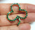 Irish Shamrock Pin 3 Leaf Clover St Patrick Rhinestone Crystal BeadRage