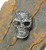 Skull Pin Rhinestone Marcasite Crystal Brooch DazzleCity