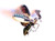 Busy Bee Pin Brooch Aqua Rhinestone Crystal Bug Honey Fly Insect