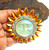 Sunflower Moon Pin Brooch AB Rhinestone Crystal Beauty DazzleCity