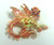 Dragon Cat Pin Brooch Rhinestone Crystal Cutie! Dazzlecity