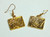 Las Vegas Gambler Earrings Lucky 7 Dice Craps Vintage DazzleCity
