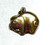 Pig Charm Sterling 925 Hog Vintage Puffy 80's DazzleCity