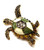 Turtle Tortoise Pin Rhinestone Crystal Brooch Sea DazzleCity