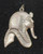 King Tut Pendant Charm Sterling Silver Vintage 925 Tutankhamun DazzleCity