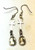King Tut Ankh Earrings Sterling Silver 925 Vintage Egyptian DazzleCity