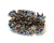 Capri Blue Hair Claw Clamp Vintage Rhinestone Crystal DazzleCity