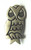 Owl Bird Pin Pewter Signed Retired by AJR Jewelry Co. Brooch