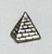 Egyptian Pyramid Charm Sterling Silver Vintage 925 Luxor DazzleCity