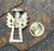Vintage Silver Angel Pin Halo Rhinestone Crystal Tack DazzleCity