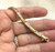 Vintage Cz Bracelet Vermiel 7.5" Locking Old School DazzleCity