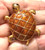 Vintage Shimmery Copper Turtle Tortoise Enamel DazzleCity