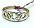 Celtic Weave Ring Sterling Silver 925 Vintage Sz 8.5 DazzleCity