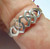 Celtic Weave Ring Sterling Silver 925 Vintage Sz 8.5 DazzleCity