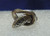 Snake Ring Cobra Serpent Viper 925 Sterling Silver Sz 5 3/4 Vtg DazzleCity