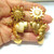 Sun Moon Star Earrings Vintage Heart Chandelier OOAK DazzleCity