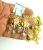 Sun Moon Stars Pierced Earrings Man Old Stock Lot 20 Pairs