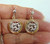 Dragon Earrings Serpent Rhinestone Crystal 2-Tone DazzleCity