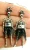 Halloween Skeleton Earrings Bat Depp Tonto Pierced Skirt Rhinestone DazzleCity