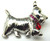 Scottie Dog Pin Terrier Yorkie Westie Rhinestone Crystal Brooch #4