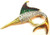 Sailfish Swordfish Pin Fish Yellowtail Brooch Rhinestone Crystal Marlin