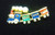 Train Pin Locomotive Steam Engine Rhinestone Crystal