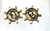 Ship Wheel Boat Sailor Boutique Earrings Sailing Nautical