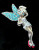 Tinkerbell Fairy Pin Angel Rhinestone Crystal Peter Pan Pixie