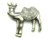 Camel Egyptian Pin Brooch Arabic Blanket Rhinestone Crystal