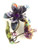 Flower Ladybug Pin Brooch Orchid Enamel Iris Rhinestone BeadRage