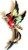 Bird Pin Crystal Woodpecker Rhinestone Humming Paradise Tropical Enamel