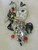 Lunch Ritz HUGE Witch Pin Cat LATR Halloween Rhinestone Brooch Enhancer