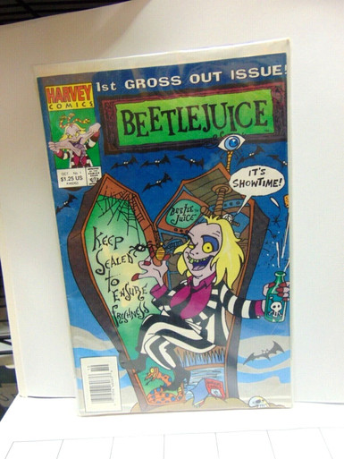 Beetlejuice Comic Book #1 First 1991 Never Read Mint DazzleCity