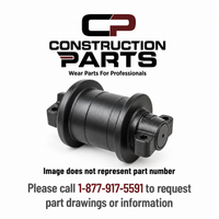 High-quality aftermarket Caterpillar-Mitsubishi excavator carrier rollers catalog image