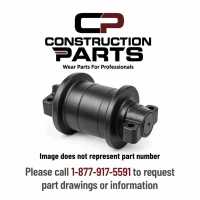 High-quality aftermarket John Deere carrier rollers replacement part representative image