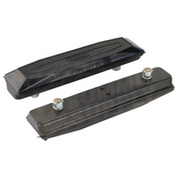 bolt-on rubber track pad for excavators,  aftermarket replacement for steel tracks, designed to reduce vibration and protect surfaces, compatible with Compatible with Bobcat Mini Excavator(s) E26, E27, E27Z, E32, E34, E35, E37