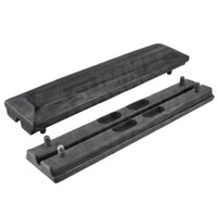 bolt-on rubber track pad for excavators,  aftermarket replacement for steel tracks, designed to reduce vibration and protect surfaces, compatible with Compatible with Kobelco Excavator(s) SK140SRLC-3, SK140SRLC-5, SK140SRLC-7