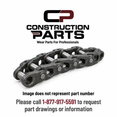 High-quality aftermarket John Deere track chains & rails replacement part representative image