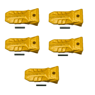 X156L Futura Hensley Style Parabolic Bucket Teeth (Set of 5)
