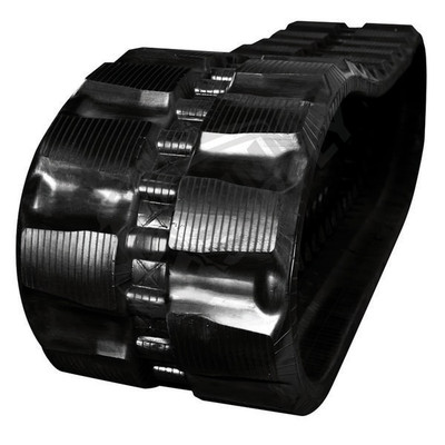 400x86x52 Rubber Track - Staggered Block - RT5604