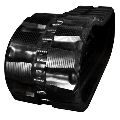 400x86x53 Rubber Track - Staggered Block