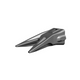 Hensley X156 Twin Tiger Bucket Tooth for rock, clay, and compacted soil applications