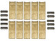 230 H&L Style Long Standard Bucket Tooth Set of 10 Hensley bucket tooth for excavation and construction equipment.