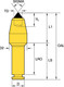 C21RHD Kennametal Medium/Heavy Wear Foundation Drilling Bit