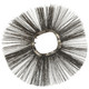 32 inch convoluted wire wafer broom with 10 inch core for street sweeper brush replacement