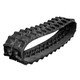 400x86x52 Rubber Track - Multi-Bar - RT5565
