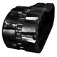 400x86x53 Rubber Track - Staggered Block