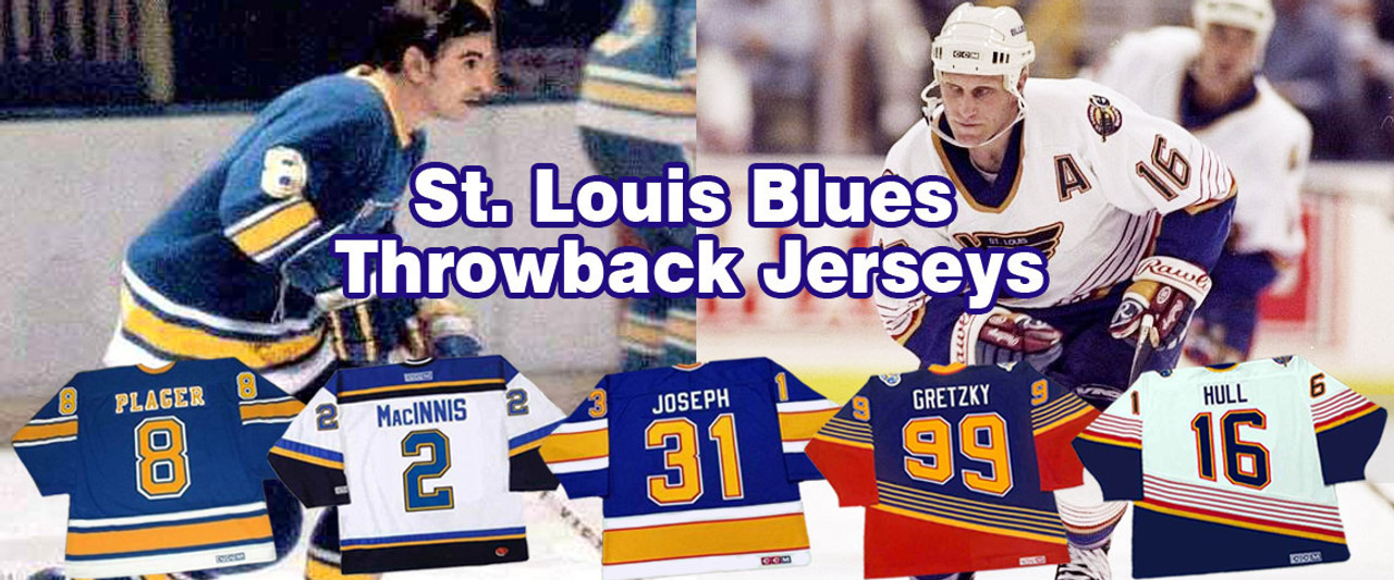 Vintage Jerseys - St. Louis Blues Throwback Jerseys