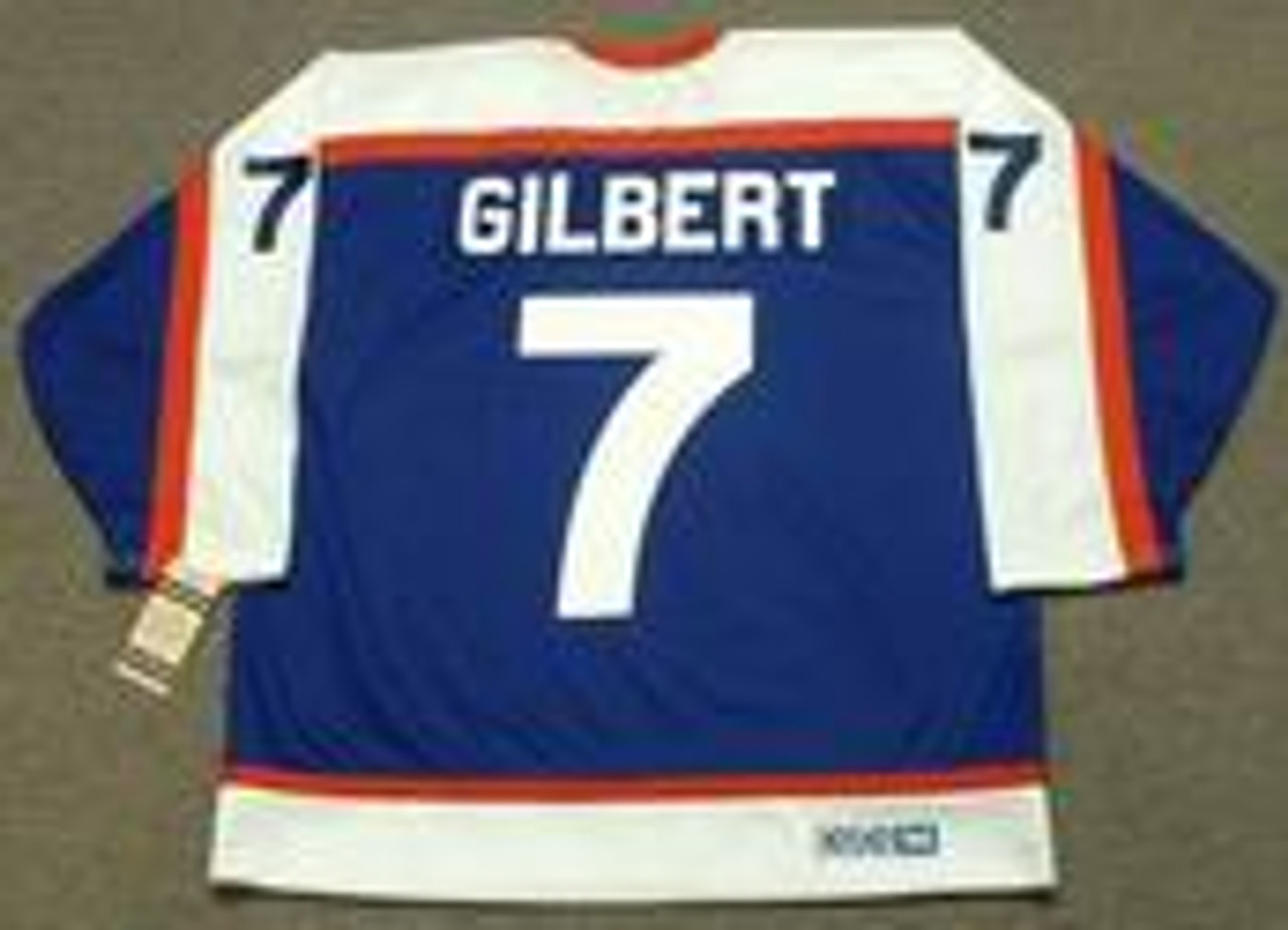 ROD GILBERT New York Rangers 1977 CCM Vintage Throwback NHL Hockey Jersey Custom Throwback Jerseys
